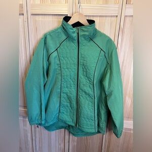 Three Hearts lightweight jacket in apple green 2X
